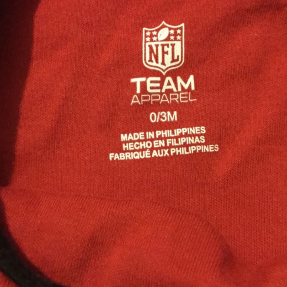 🧨 Girls Atlanta Falcon onesies 0/3 months - Picture 5 of 5